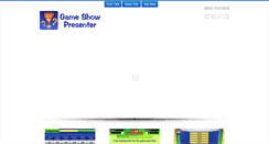 Desktop Screenshot of gameshowpresenter.com